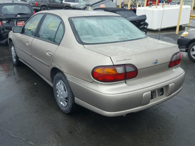 1G1ND52T6W6182218 - 1998 CHEVROLET MALIBU BEIGE photo 3