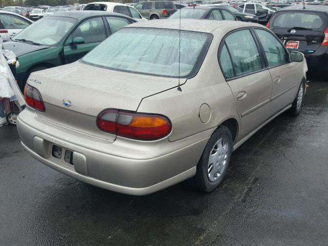 1G1ND52T6W6182218 - 1998 CHEVROLET MALIBU BEIGE photo 4