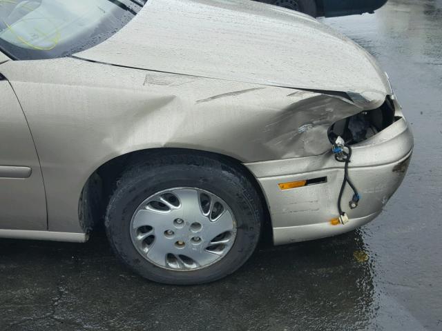 1G1ND52T6W6182218 - 1998 CHEVROLET MALIBU BEIGE photo 9