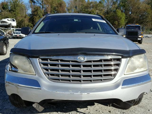 2A4GM68466R831136 - 2006 CHRYSLER PACIFICA T SILVER photo 9