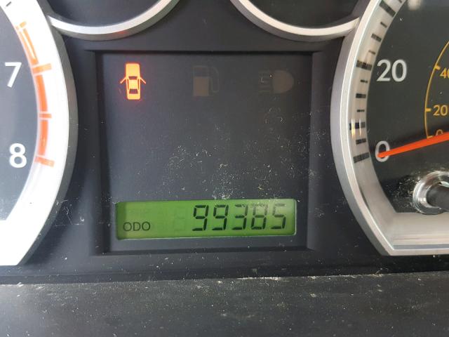 KL1TD66E69B627138 - 2009 CHEVROLET AVEO LS YELLOW photo 8