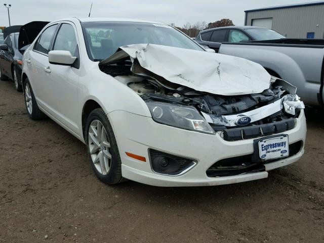 3FAHP0JGXAR389747 - 2010 FORD FUSION SEL WHITE photo 1