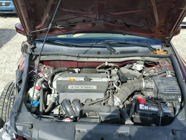 1HGCP26399A175569 - 2009 HONDA ACCORD LX MAROON photo 7