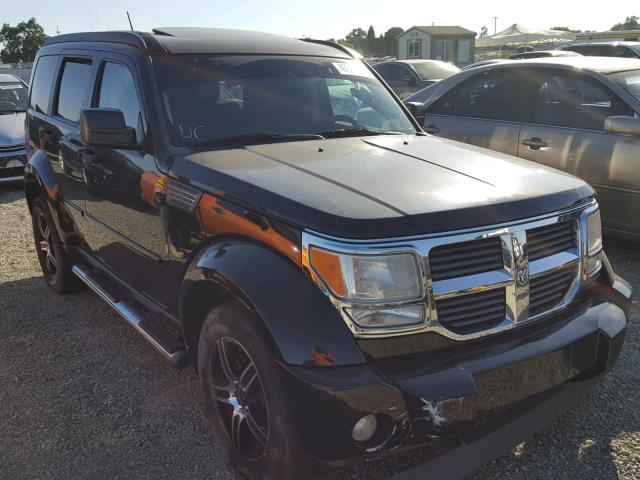 1D8GU58K97W578841 - 2007 DODGE NITRO SLT BLACK photo 1