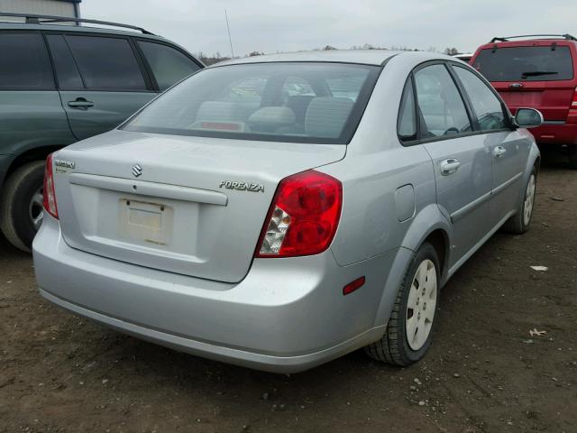 KL5JD56Z27K725843 - 2007 SUZUKI FORENZA BA SILVER photo 4