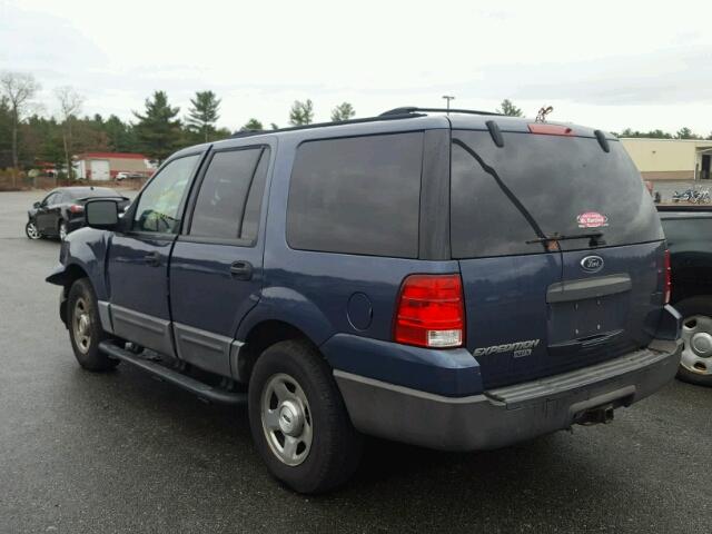 1FMPU16L54LB13419 - 2004 FORD EXPEDITION BLUE photo 3