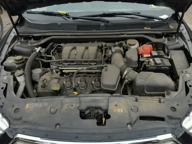 1FAHP2E82DG137808 - 2013 FORD TAURUS SEL BLACK photo 7