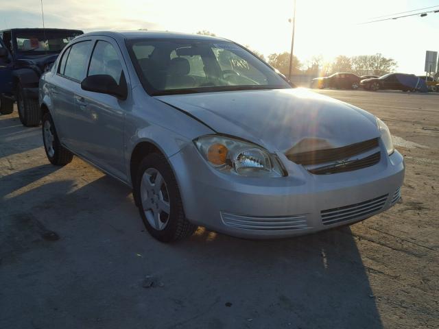 1G1AK55F277112592 - 2007 CHEVROLET COBALT LS SILVER photo 1