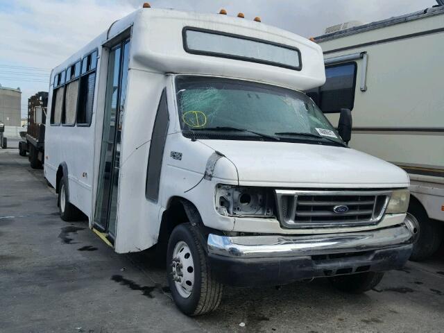 1FDXE45S25HA65907 - 2005 FORD ECONOLINE WHITE photo 1