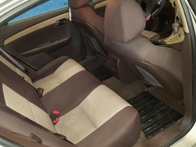 1G1ZC5EB8AF316694 - 2010 CHEVROLET MALIBU 1LT GOLD photo 6