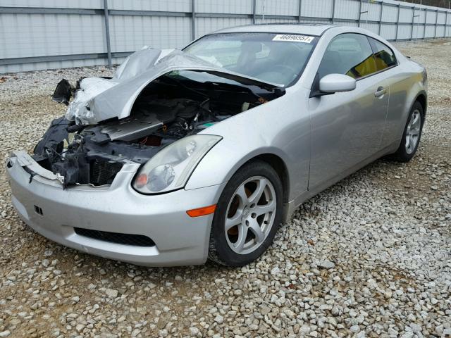 JNKCV54E63M220546 - 2003 INFINITI G35 SILVER photo 2