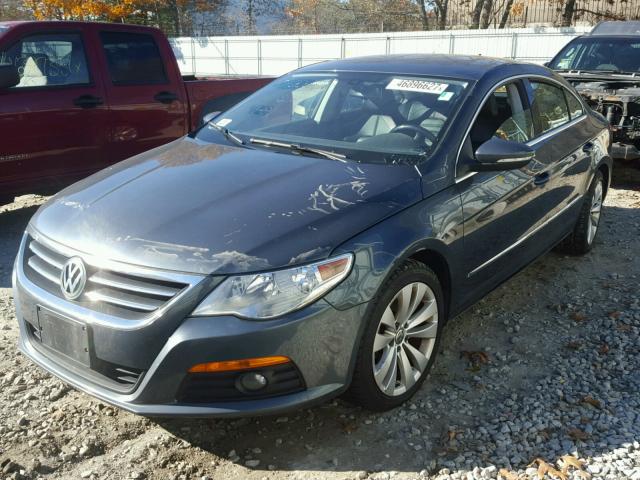 WVWML73C79E549914 - 2009 VOLKSWAGEN CC GRAY photo 2