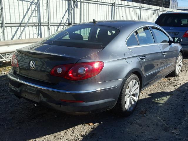 WVWML73C79E549914 - 2009 VOLKSWAGEN CC GRAY photo 4