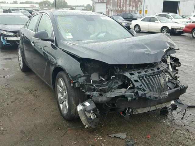 2G4GS5EV3D9238300 - 2013 BUICK REGAL PREM BLACK photo 1