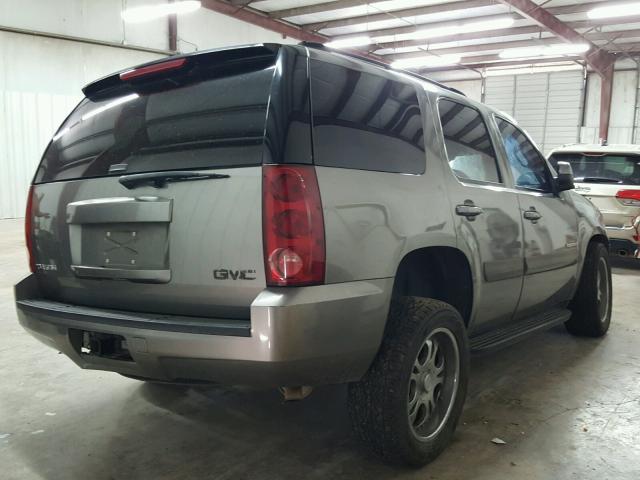 1GKFC13J87R118593 - 2007 GMC YUKON CHARCOAL photo 4