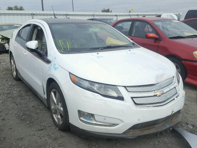 1G1RF6E49CU119112 - 2012 CHEVROLET VOLT WHITE photo 1