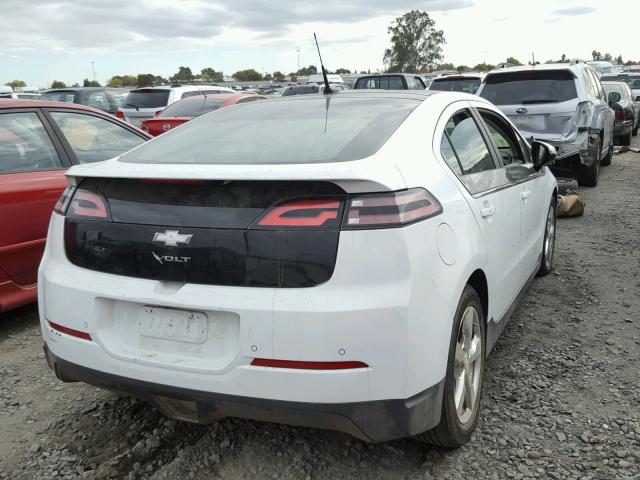 1G1RF6E49CU119112 - 2012 CHEVROLET VOLT WHITE photo 4