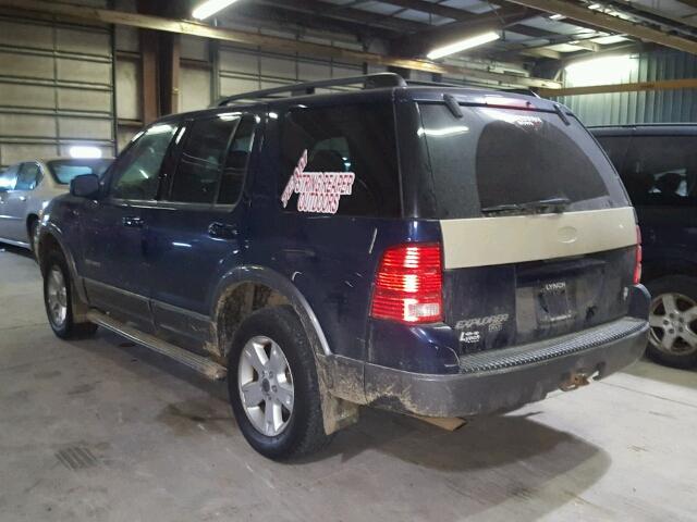 1FMZU73W34ZA91329 - 2004 FORD EXPLORER X BLUE photo 3