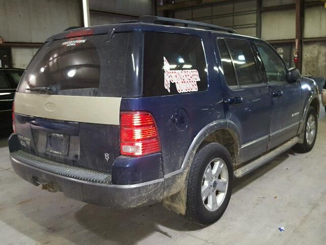 1FMZU73W34ZA91329 - 2004 FORD EXPLORER X BLUE photo 4