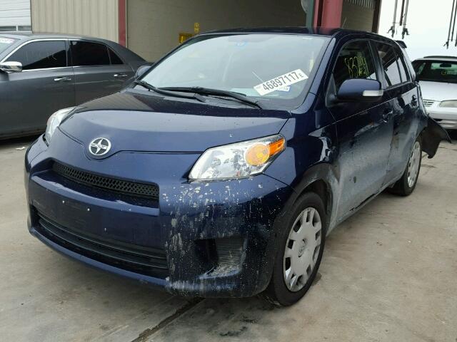 JTKKU10439J047352 - 2009 TOYOTA SCION XD BLUE photo 2