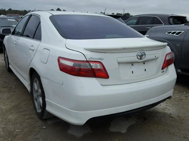 4T1BE46K58U732490 - 2008 TOYOTA CAMRY CE WHITE photo 3