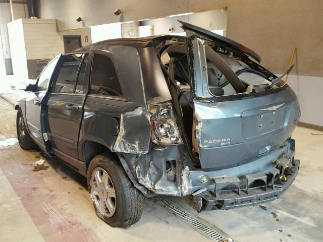 2C4GM68435R399111 - 2005 CHRYSLER PACIFICA T GREEN photo 3