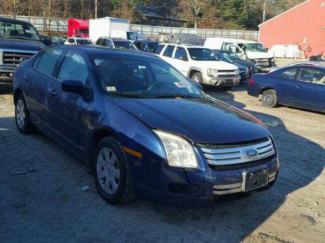 3FAFP07Z26R123095 - 2006 FORD FUSION SE BLUE photo 1