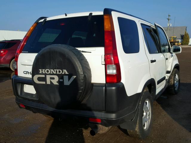 SHSRD78834U208937 - 2004 HONDA CR-V EX WHITE photo 4