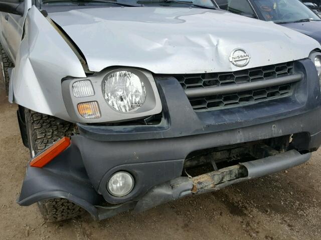 5N1MD28Y13C662003 - 2003 NISSAN XTERRA SE SILVER photo 9