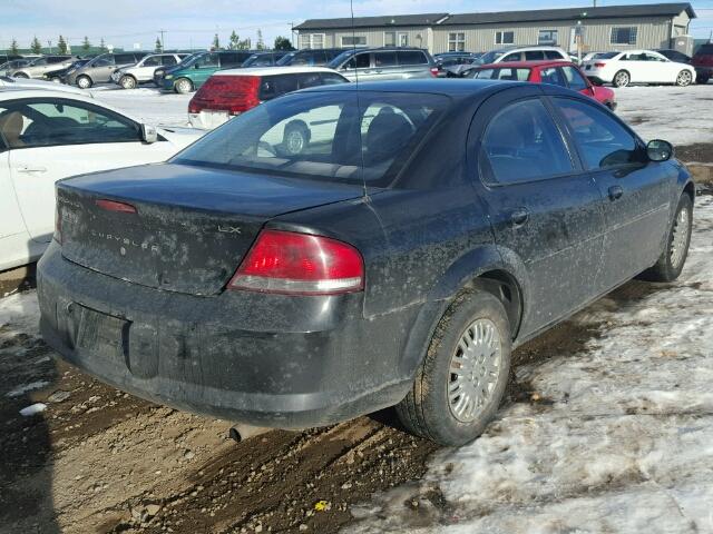 1C3EL46R83N565523 - 2003 CHRYSLER SEBRING LX CHARCOAL photo 4