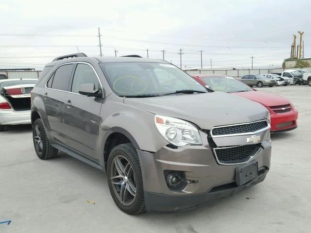 2GNFLPE56C6270755 - 2012 CHEVROLET EQUINOX LT BROWN photo 1