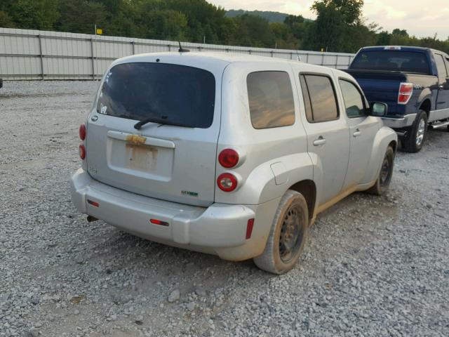 3GNBAADB2AS556089 - 2010 CHEVROLET HHR LS ვერცხლისფერი ფოტო 4