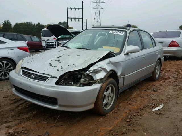 2HGEJ8549WH596678 - 1998 HONDA CIVIC EX SILVER photo 2