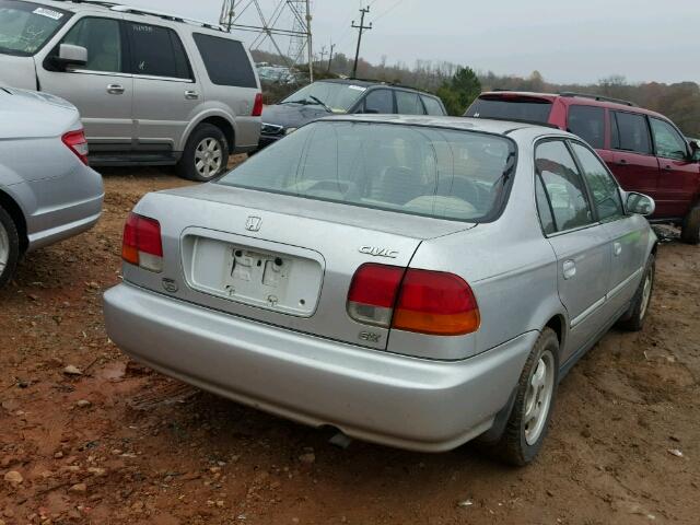 2HGEJ8549WH596678 - 1998 HONDA CIVIC EX SILVER photo 4