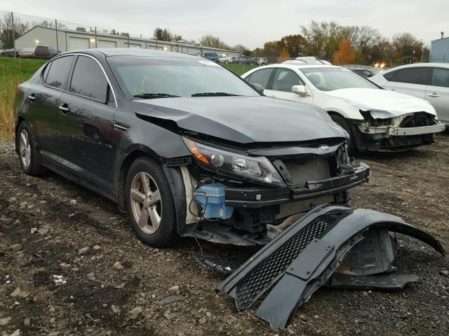 5XXGM4A79EG335995 - 2014 KIA OPTIMA LX BLACK photo 1