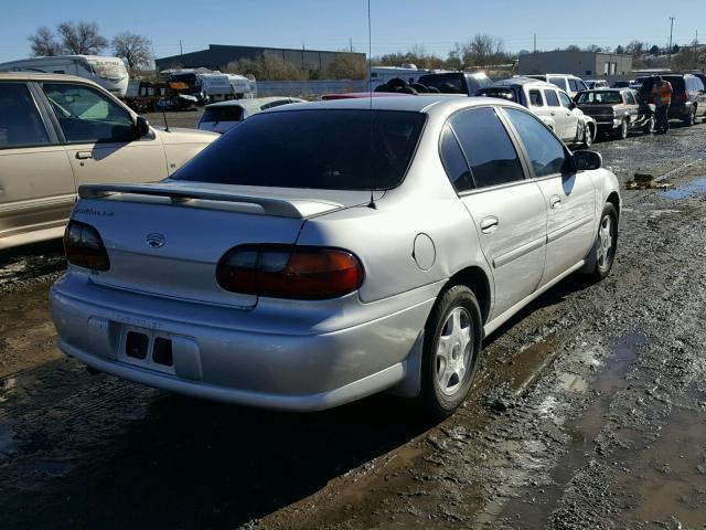 1G1NE52J816257652 - 2001 CHEVROLET MALIBU LS SILVER photo 4