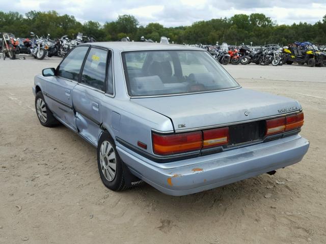 4T1SV21E3MU310069 - 1991 TOYOTA CAMRY DLX 蓝色 照片 3