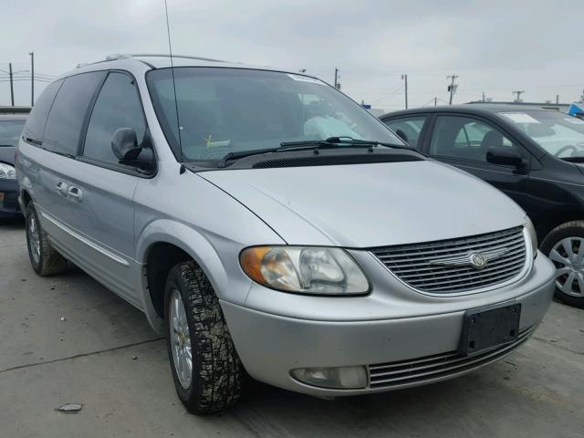 2C8GP64L12R516487 - 2002 CHRYSLER TOWN & COU SILVER photo 1