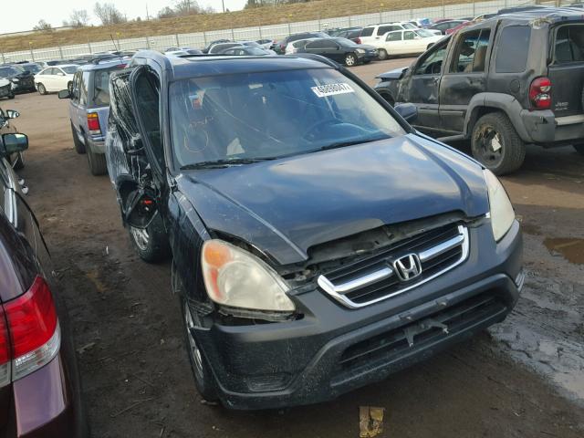 SHSRD788X3U118859 - 2003 HONDA CR-V EX BLACK photo 1