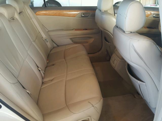 4T1BK36B06U077154 - 2006 TOYOTA AVALON XL Ақ фото 6