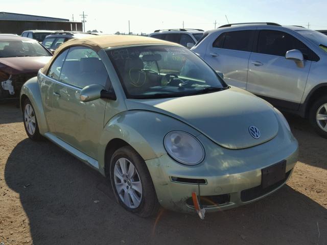 3VWPF31Y18M419368 - 2008 VOLKSWAGEN NEW BEETLE 绿色 照片 1