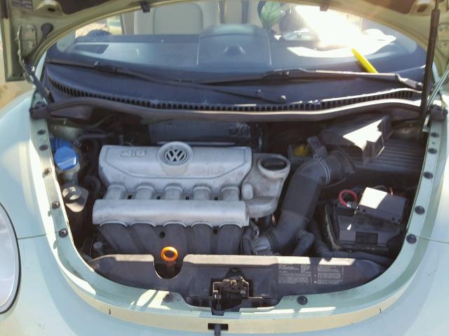 3VWPF31Y18M419368 - 2008 VOLKSWAGEN NEW BEETLE 绿色 照片 7
