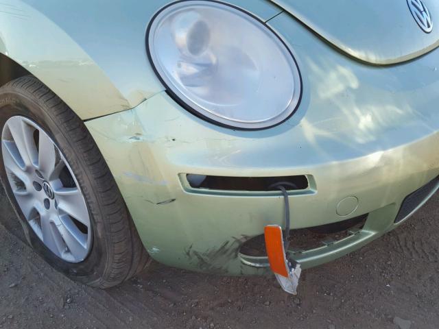 3VWPF31Y18M419368 - 2008 VOLKSWAGEN NEW BEETLE 绿色 照片 9