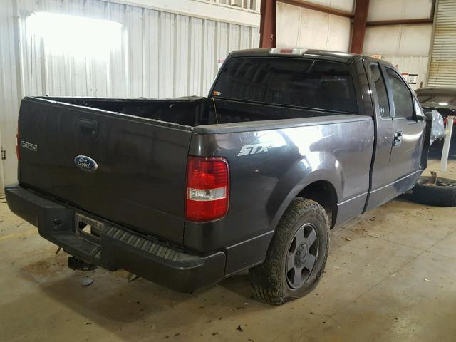 1FTRF12W96KB73333 - 2006 FORD F150 GRAY photo 4