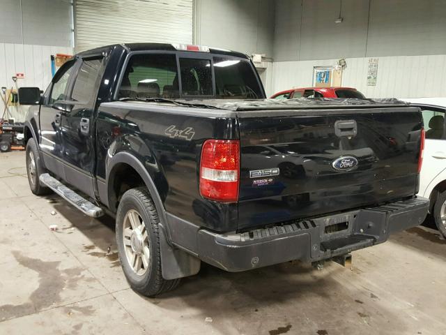 1FTPW14566FA14337 - 2006 FORD F150 SUPER BLACK photo 3