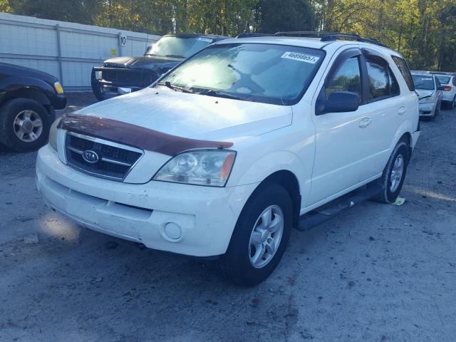 KNDJD733565641292 - 2006 KIA SORENTO EX WHITE photo 2