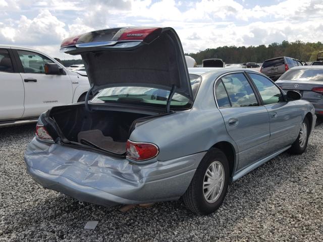 1G4HP52K834129851 - 2003 BUICK LESABRE CU BLUE photo 4