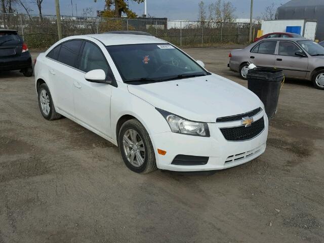 1G1PF5S91B7168805 - 2011 CHEVROLET CRUZE LT WHITE photo 1