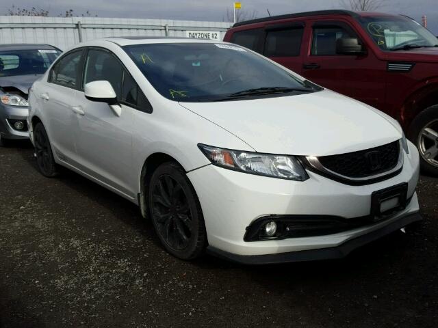 2HGFB6E5XDH200401 - 2013 HONDA CIVIC SI WHITE photo 1