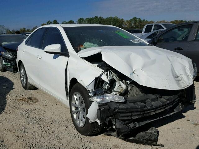 4T4BF1FK6GR523582 - 2016 TOYOTA CAMRY LE თეთრი ფოტო 1